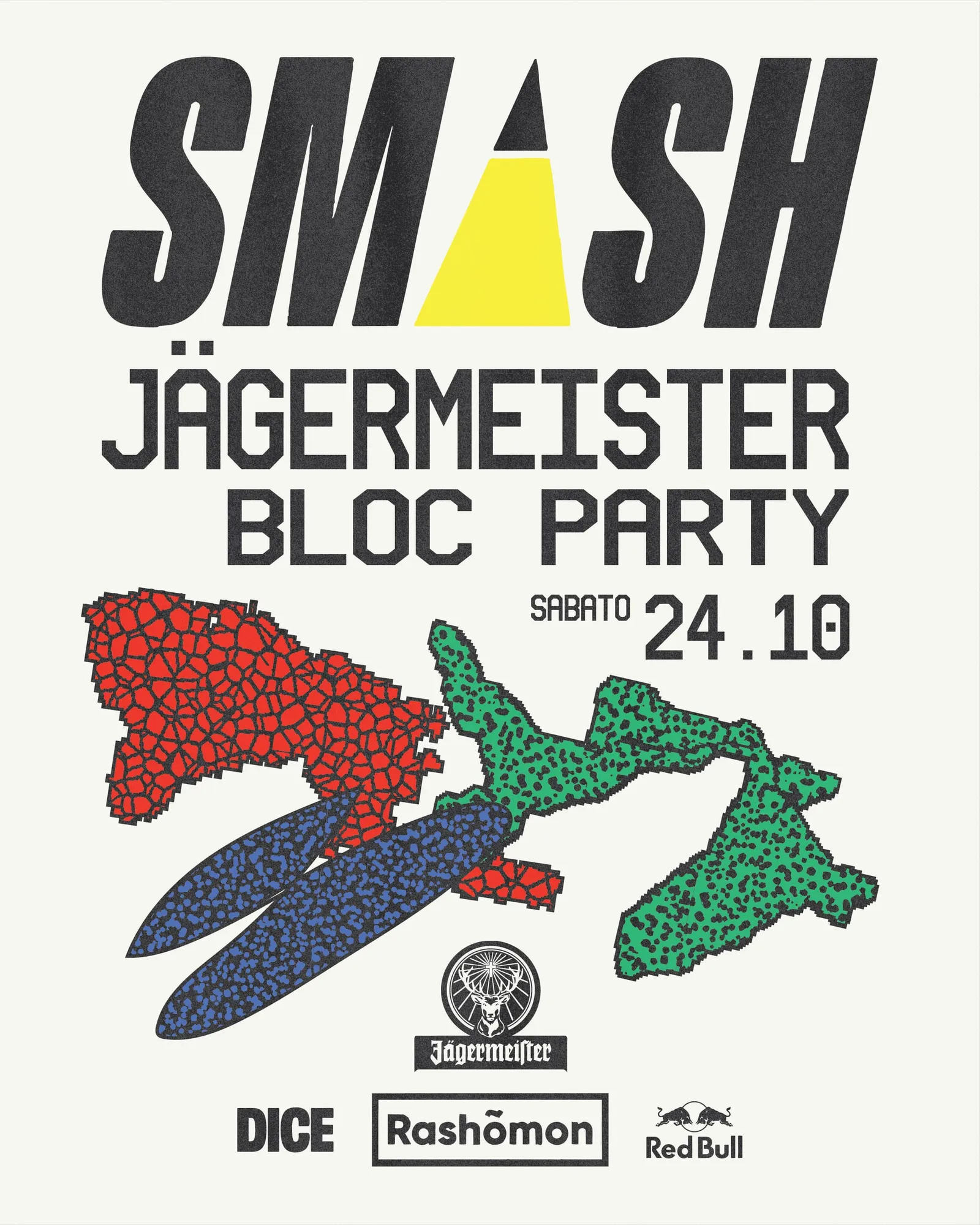 SMASH X JÄGERMEISTER BLOC PARTY
